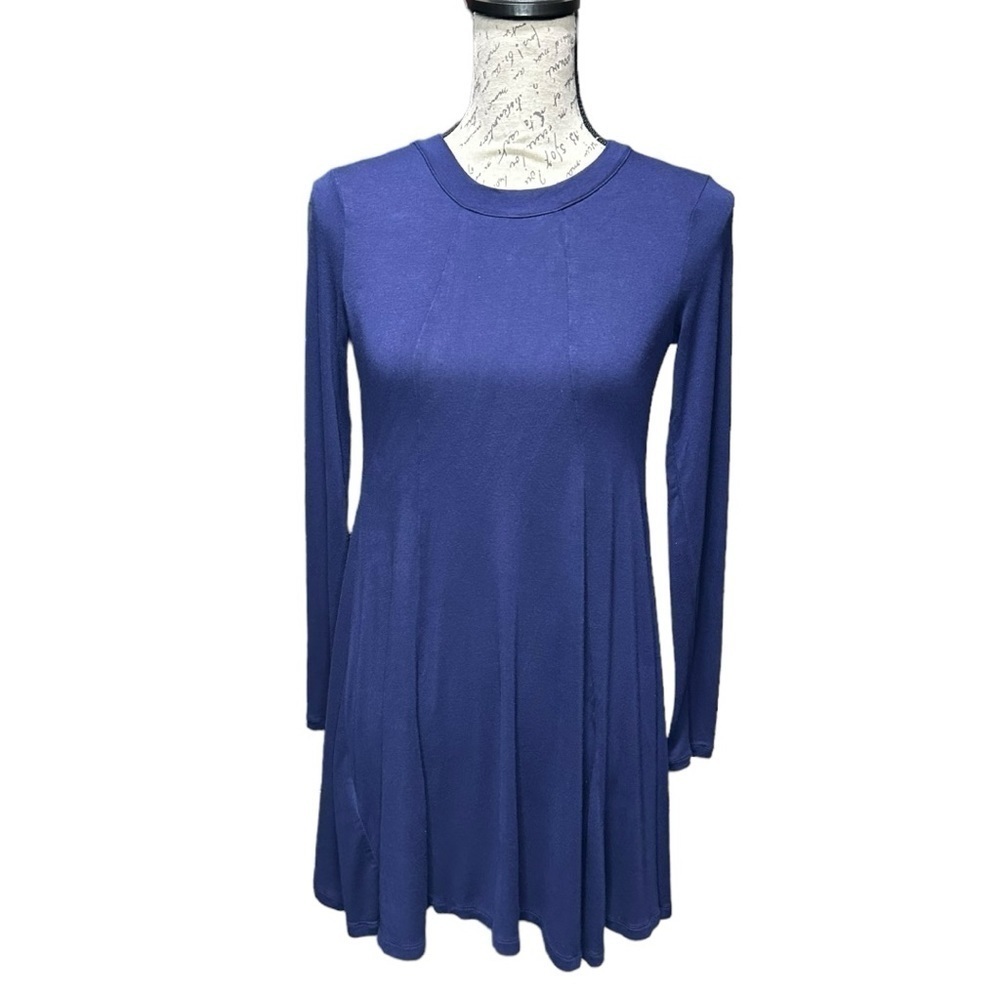 BCBGeneration Navy Blue Jersey Dress Size XS